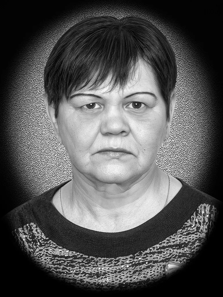 Пример ретуши