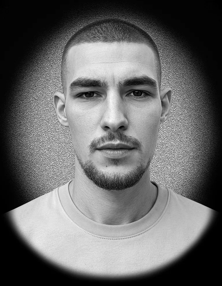 Пример ретуши