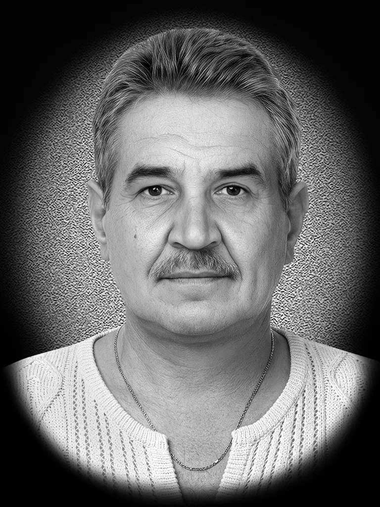 Пример ретуши