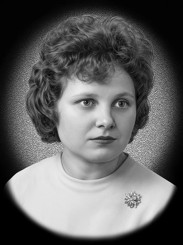 Пример ретуши