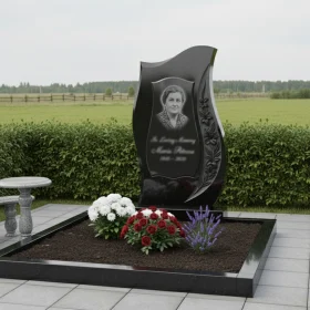 Мемориальный комплекс с зеркальной полировкой - ПН127
