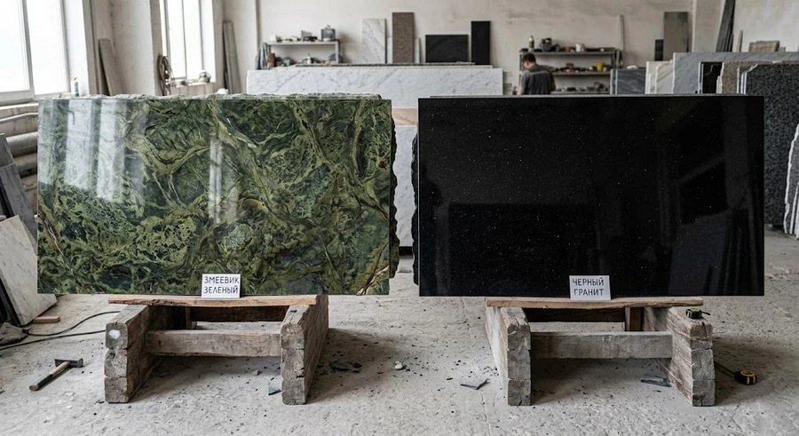 zmeevik-i-granit-dlya-pamyatnika